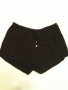 Къс H&M черен панталон биопамук с регулируемо престягане на кръста, двустранни джобове, снимка 2