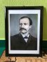 Картина Портрет на Георги С. Раковски с Дървена рамка, снимка 2