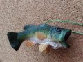 Сувенир -  риба бас (Largemouth Bass), снимка 2
