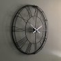 Стенен метален часовник, снимка 3