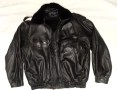 Българско Полицейско Кожено Яке SILVER Пазарджик, снимка 2