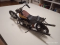 Стар метален мотоциклет и пикап пътна помощ, за декорация, големи, снимка 6