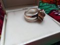 'Esprit"  сребърен масивен пръстен - 4, снимка 1 - Пръстени - 28559765