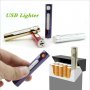 Еко USB запалка без пламък + фенерче, снимка 1 - Други стоки за дома - 28460492