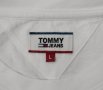 Tommy Jeans Logo T-Shirt оригинална тениска L памук фланелка Hilfiger, снимка 3