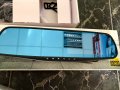 Видеорегистратор за кола ПРЕДНА и ЗАДНА КАМЕРА Огледало с монитор, снимка 5