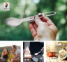 Титаниева лъжица-вилица "SPORK", снимка 5