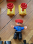 Лего Дупло влак с релси - сет, винтаж, снимка 10