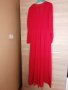 Страхотна дълга червена рокля H&M+подарък червило Max factor , снимка 12