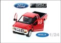 Ford F-350 Super Duty Pick Up 1:24 (Red) Welly 22081 , снимка 1