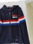 Мъжки суичър Superdry Тъмно синьо Navy Hooded Zip Up Jacket Size XL , снимка 3