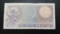 500 лири Италия , снимка 2