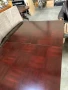 Луксозна масивна трапезна маса от масивно дърво класически американски стил, снимка 3