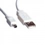 Кабел  USB2.0 A-Mini 4pin, Mitsumi SS301037, снимка 1 - Друга електроника - 39236220