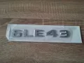 сребрист надпис Mercedes Benz GLE 43, снимка 2