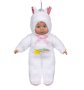 Кукла Бебе Облечена като Еднорог Бял 34 см