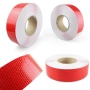 СВЕТЛООТРАЗИТЕЛНО ТИКСО, ЧЕРВЕН, 5М Х 50ММ - 2598, снимка 1