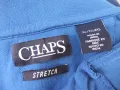 Chaps By Ralph Lauren - страхотна мъжка синя тениска с яка размер XL, снимка 8