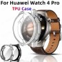 Huawei Watch 4 46 mm. / 4 Pro 48 mm. / Мек TPU силиконов кейс с протектор за часовник, снимка 1 - Смарт гривни - 43350522