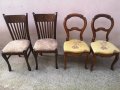4 дървени стола