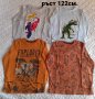 Нови блузи за ръст 122см., снимка 1 - Детски Блузи и туники - 39480792