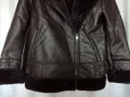 LCW ново дамско кожено яке с плюшена подплата р-р M (EU 38), снимка 7