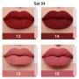 Комплект от 4 броя МАТОВИ ЧЕРВИЛА за устни с водоустойчива структура, снимка 4
