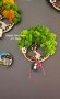 мини Дърво на живота Скандинавски мъх на поставка или магнит, снимка 3