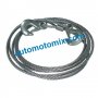  Метално,стоманено въже за теглене 6мм., снимка 1 - Аксесоари и консумативи - 27864757