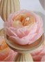 Голямо цвете тип роза божур силиконов молд форма фондан, гипс смола свещ гипс шоколад декор украса, снимка 2