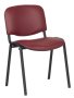Лукс посетителски столове-пластмаса,дамаска и кожа-лилав,червен,бордо,черен,сив,оранж,жълт и др., снимка 1 - Столове за офис - 44100690