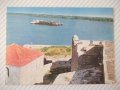 Картичка "Видин - Част от крепостта *Баба Вида* с Дунава"