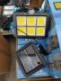 Соларен LED ЛЕД прожектор + панел, дистанционно, външен монтаж