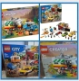 Чисто ново Lego Creator 3 in 1 31108 и Lego City 60258, снимка 1