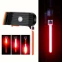 LED TAIL LIGHT стоп светлина за велосипед с висока яркост, линия - USB, снимка 2
