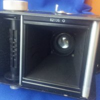 Ретро фотоапарат 1955 г ГДР WELTAFLEX с кожен калъф, ремък и триногата си, снимка 6 - Антикварни и старинни предмети - 37076687