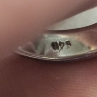 Сребърен пръстен Седефена пеперуда (136), снимка 10 - Пръстени - 40582028
