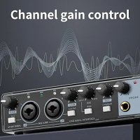 аудио интерфейс за запис на музика, XLR интерфейс, снимка 4 - Други - 43020185