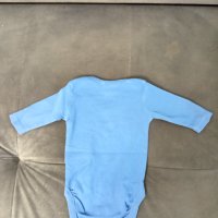 Бебешко памучно боди с дълъг ръкав марка LUPILU за деца 0-3 месеца, снимка 6 - Бодита за бебе - 43244178
