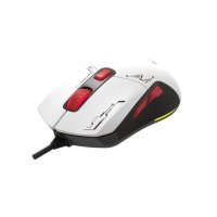 Xtrike ME геймърска мишка Gaming Mouse GM-316W - 7200dpi, Detachable covers, White, снимка 8 - Клавиатури и мишки - 44087777