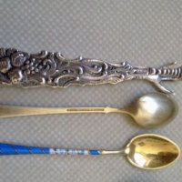 Сребърни прибори 🍴 , снимка 2 - Антикварни и старинни предмети - 27345236