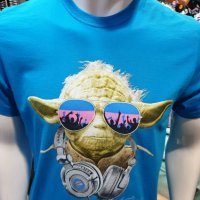 Нова мъжка тениска с трансферен печат Йода, Междузвездни войни (Star Wars), снимка 8 - Тениски - 28295608
