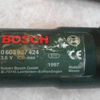 Bosch PSR 3,6VS-Бош-Отвертка-Винтоверт-Акумулаторна-3,6 Волта-Мексико, снимка 10 - Отвертки - 33358349