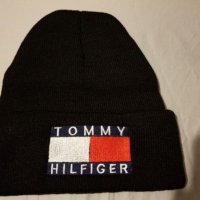Tommy Hilfiger wool hat плетени шапки с бродерия реплика , снимка 2 - Шапки - 27123821