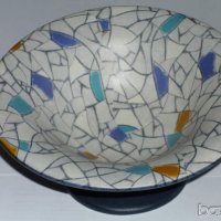 Керамична купа - мозайка, снимка 3 - Декорация за дома - 32502196