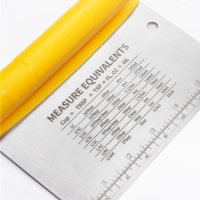 Комбиниран нож 2 в 1 за рязане на тесто с мерителна таблица, снимка 4 - Аксесоари за кухня - 42972823