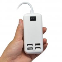 15W, USB зарядно-разклонител с 4 USB изхода, снимка 5 - Други стоки за дома - 28450290
