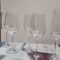 Schott Zwiesel Tritan - VINA 🥂Нов комплект 7 чаши искрящи,красиви, здрави и еластични, снимка 5 - Чаши - 43839070
