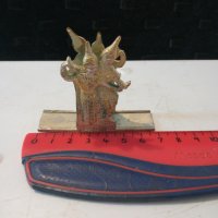 Уникален бронзов салфетник -6656 , снимка 1 - Други ценни предмети - 27295826