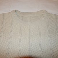 Мъжки сив пуловер ХЛ размер, снимка 4 - Пуловери - 28075987